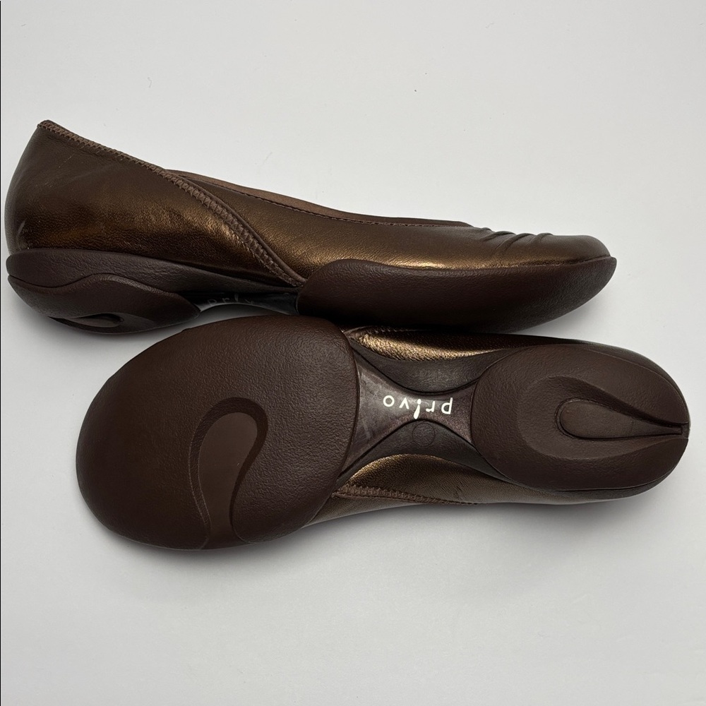 Clarks Privo Women's 6.5 Metallic Bronze Ballet Flats #0266 - Picture 11 of 12